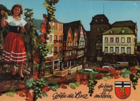 Linz - Burgplatz - ca. 1975 Linz - Burgplatz - ca. 1975
