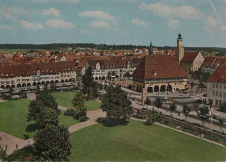 Freudenstadt - Marktplatz - 1974 Freudenstadt - Marktplatz - 1974