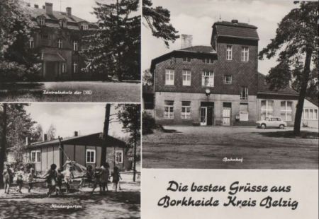 Borkheide - u.a. Kindergarten - ca. 1985 Borkheide - u.a. Kindergarten - ca. 1985