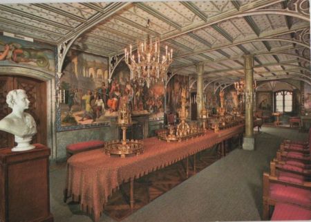 Schwangau, Hohenschwangau - Heldensaal Schwangau, Hohenschwangau - Heldensaal
