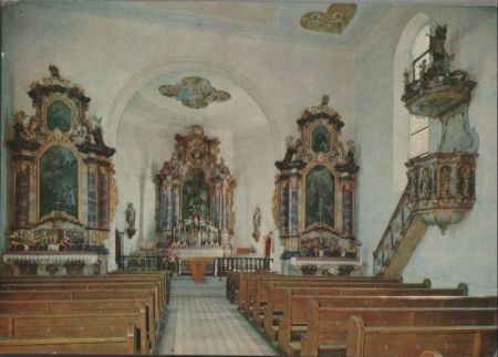 Schömberg - Wallfahrtskirche Palmbühl - 1977 Schömberg - Wallfahrtskirche Palmbühl - 1977