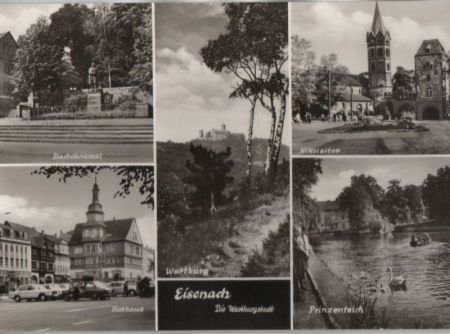 Eisenach - u.a. Wartburg - 1977 Eisenach - u.a. Wartburg - 1977