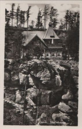 Kurort Oybin - Töpferbaude - ca. 1955 Kurort Oybin - Töpferbaude - ca. 1955