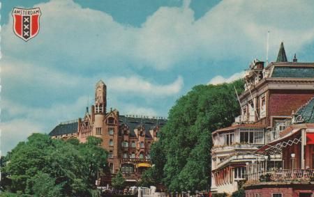 Niederlande - Amsterdam - American Hotel en Lido - ca. 1965 Niederlande - Amsterdam - American Hotel en Lido - ca. 1965