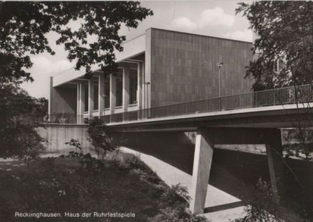 Recklinghausen - Haus der Ruhrfestspiele - 1971 Recklinghausen - Haus der Ruhrfestspiele - 1971
