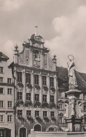 Landsberg Lech - Rathaus - ca. 1955 Landsberg Lech - Rathaus - ca. 1955