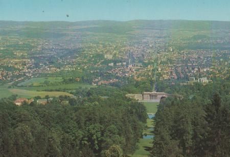 Kassel - Blick vom Herkules - ca. 1975 Kassel - Blick vom Herkules - ca. 1975