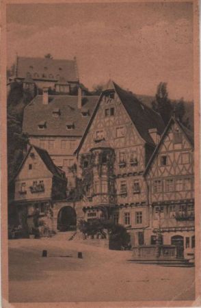 Miltenberg - Der Marktplatz - 1940 Miltenberg - Der Marktplatz - 1940