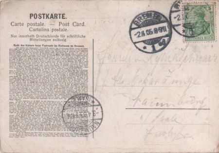 Bremen - Denkmalsweihe Bremen - Denkmalsweihe