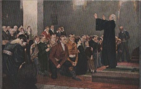 A. Kampf - Einsegnung von Freiwilligen - ca. 1935 A. Kampf - Einsegnung von Freiwilligen - ca. 1935