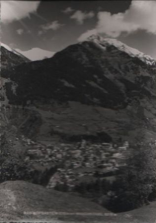 Österreich - Bad Hofgastein - mit Rauchkögel - 1957 Österreich - Bad Hofgastein - mit Rauchkögel - 1957