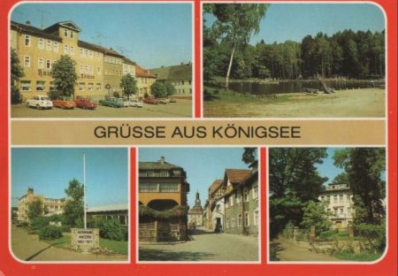 Königsee - u.a. Diät-Kurheim - ca. 1985 Königsee - u.a. Diät-Kurheim - ca. 1985