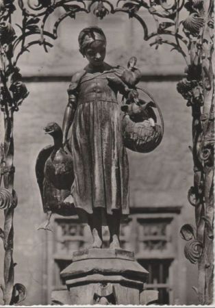 Göttingen - Gänseliesel - 1955 Göttingen - Gänseliesel - 1955