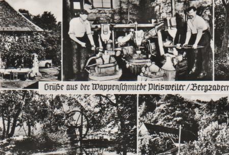 Bad Bergzabern - Wappenschmiede Pleisweiler - Bergzabern - 1981 Bad Bergzabern - Wappenschmiede Pleisweiler - Bergzabern - 1981