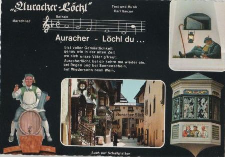 Österreich - Kufstein - Auracher Löchl - 1968 Österreich - Kufstein - Auracher Löchl - 1968