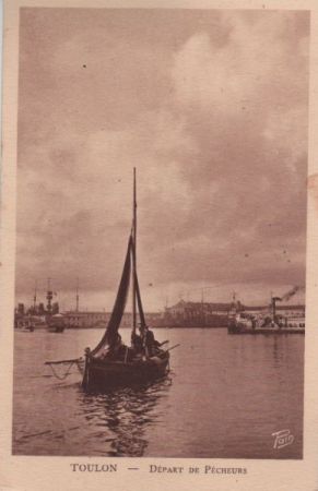 Frankreich - Toulon - Depart de Pecheurs - ca. 1935 Frankreich - Toulon - Depart de Pecheurs - ca. 1935