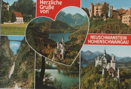 Schwangau Neuschwanstein - und Hohenschwangau - 1991 Schwangau Neuschwanstein - und Hohenschwangau - 1991