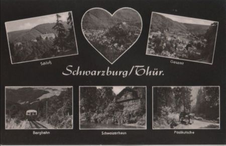 Schwarzburg - u.a. Gesamt - 1962 Schwarzburg - u.a. Gesamt - 1962