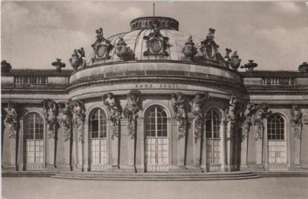 Potsdam - Schloß Sanssouci - 1958 Potsdam - Schloß Sanssouci - 1958