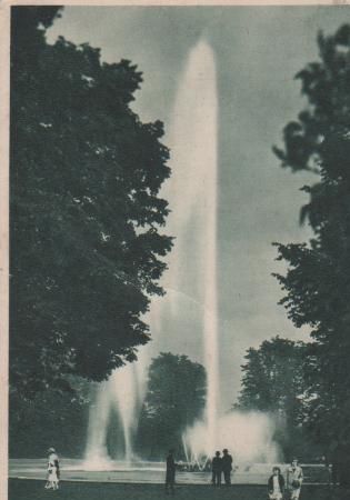Hannover - Große Fontäne - 1937 Hannover - Große Fontäne - 1937