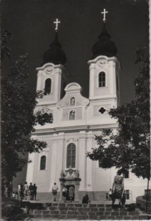 Ungarn - Tihany - Abteikirche - 1967 Ungarn - Tihany - Abteikirche - 1967