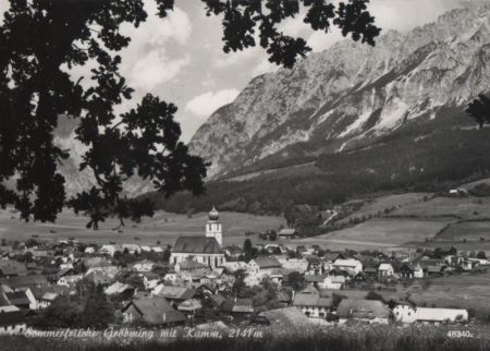 Österreich - Gröbming - mit Kamm - 1974 Österreich - Gröbming - mit Kamm - 1974
