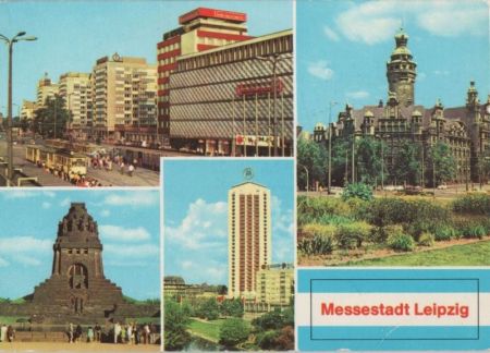 Leipzig - u.a. Richard-Wagner-Straße - ca. 1980 Leipzig - u.a. Richard-Wagner-Straße - ca. 1980