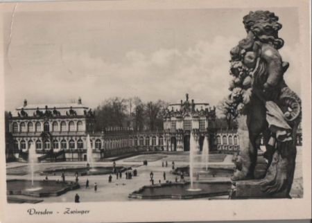 Dresden - Zwinger - 1957 Dresden - Zwinger - 1957