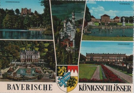 Bayern - Königsschlösser - ca. 1970 Bayern - Königsschlösser - ca. 1970