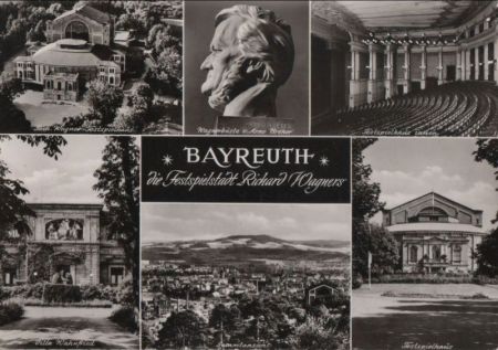 Bayreuth - u.a. Villa Wahnfried - 1961 Bayreuth - u.a. Villa Wahnfried - 1961