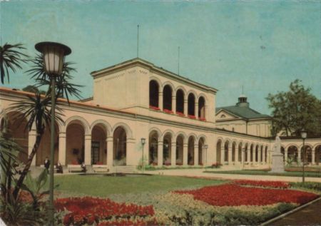 Bad Kissingen - Arkaden-Kurgarten - 1962 Bad Kissingen - Arkaden-Kurgarten - 1962