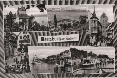 Meersburg - mit 6 Bildern - 1962 Meersburg - mit 6 Bildern - 1962