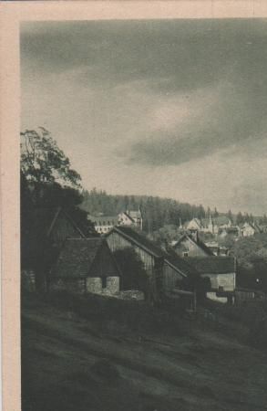 Schierke - Blick auf Unter-Schierke - 1931 Schierke - Blick auf Unter-Schierke - 1931