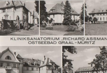 Graal-Müritz - Sanatorium Assmann - ca. 1975 Graal-Müritz - Sanatorium Assmann - ca. 1975