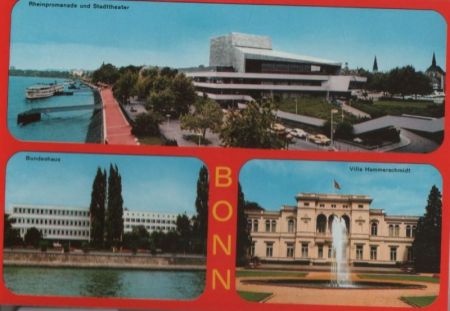 Bonn - u.a. Bundeshaus - ca. 1985 Bonn - u.a. Bundeshaus - ca. 1985