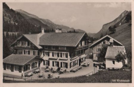 Oberstdorf-Einödsbach - Gasthof und Pension - 1952 Oberstdorf-Einödsbach - Gasthof und Pension - 1952