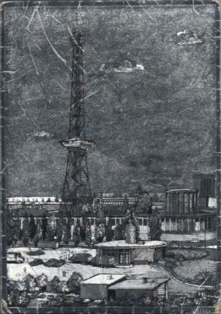 Berlin-Westend, Funkturm - 1957 Berlin-Westend, Funkturm - 1957
