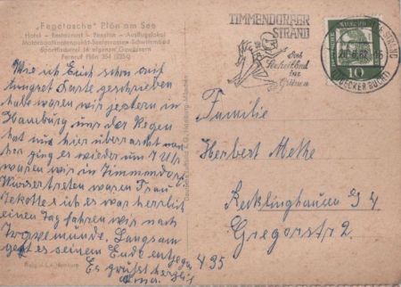 Plön - Fegetasche Plön - Fegetasche