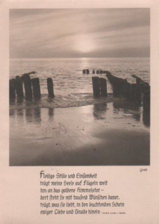 Stille am Meer - ca. 1955 Stille am Meer - ca. 1955
