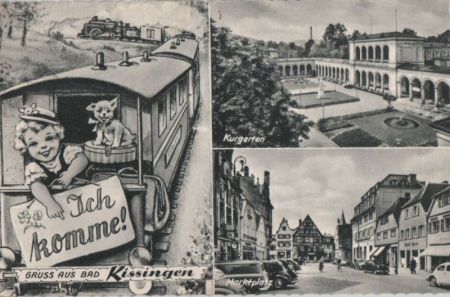 Bad Kissingen - u.a. Marktplatz - 1958 Bad Kissingen - u.a. Marktplatz - 1958