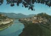 Österreich - Salzburg - Blick auf Stadt und Festung - ca. 1980