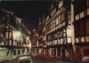 Frankreich - Strasbourg - La Rue du Bain aux Plantes illuminee - ca. 1980