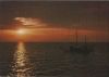 auslaufender Krabbenfischer bei Sonnenaufgang - 1984