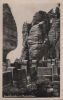Sächsische Schweiz - Basteibrücke mit Basteifelsen - 1959