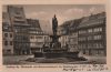 Freiberg - Obermarkt mit Brunnendenkmal