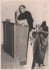 Preview image: Pfarrer bei Predigt - ca. 1955 Pfarrer bei Predigt - ca. 1955
