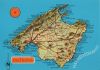 Spanien - Mallorca - Übersichtskarte - ca. 1980
