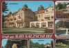Bad Salzschlirf - Hotel Badehof, Konzertmuschel, Badepark, Haus im Kurpark, Fontänen, Im Kurpark - 1990