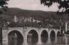 Heidelberg - Alte Brücke mit Blick auf das Schloß - 1958