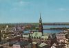 Hamburg - Rathaus von oben - 1975